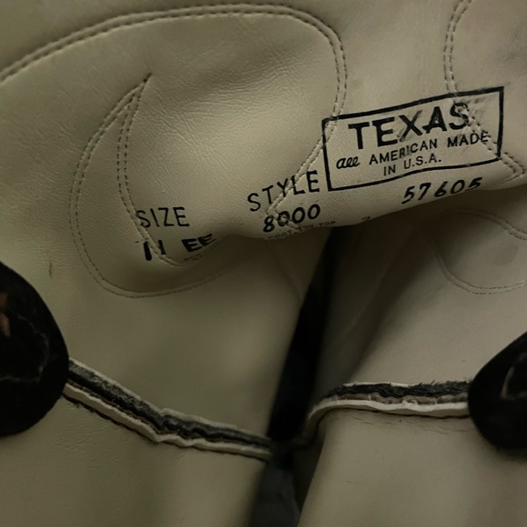 Genuine leather cowboy boots main image 5